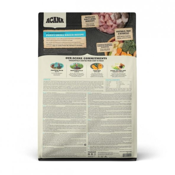 Acana Hrt Puppy Small Breed 2 Kg - 2