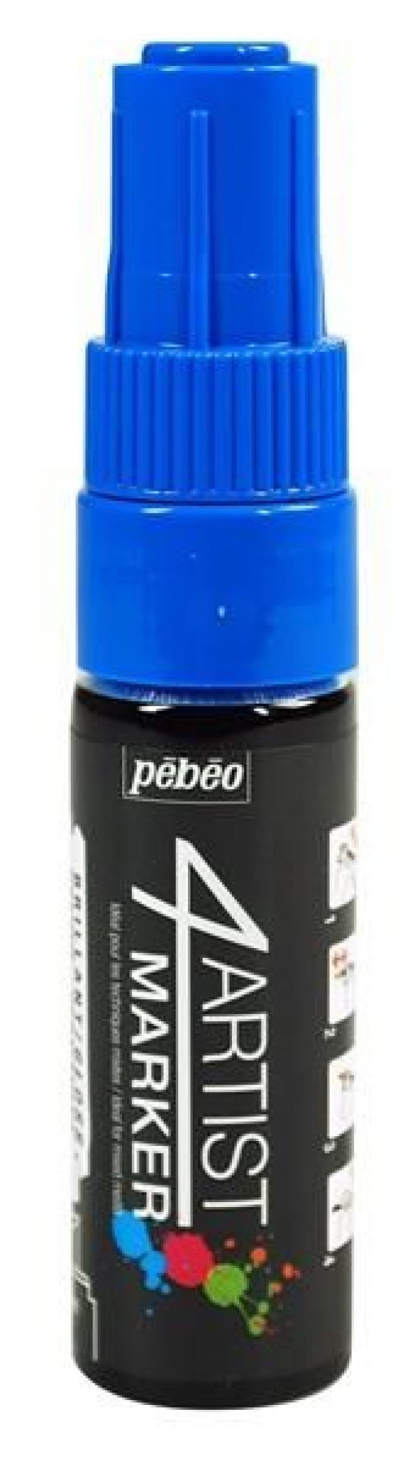 Pebeo 4Artist Oil Marker Yağlıboya Kalemi 8mm Kesik Uç DARK BLUE