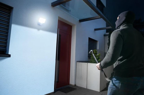 Brennenstuhl WiFi Özellikli Hareket Sensörlü Dış Mekan LED Spot ışığı 20W 2400lm IP54 Lisanslı - 8