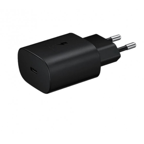Samsung Hızlı Şarj Aleti, USB Type A 25W Type C Huawei Xiaomi Oppo iPad Macbook Uyumlu Şarz Adaptörü