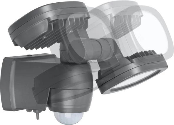 Brennenstuhl Pilli Hareket Sensörlü Dış Mekan LED Spot ışığı 2x240 Lümen - 3