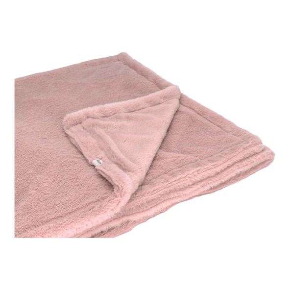 Pet Comfort Lodix  Toz Pembe Köpek Battaniyesi L 150x100cm - Resim 3