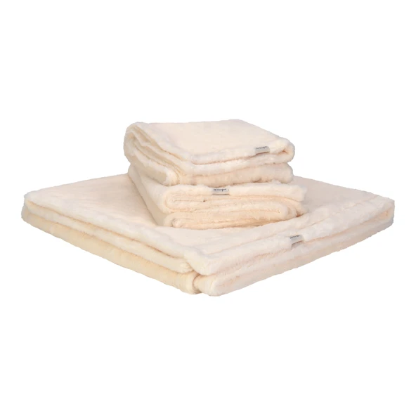 Pet Comfort Lodix  Ekru Köpek Battaniyesi L 150x100cm - Resim 4