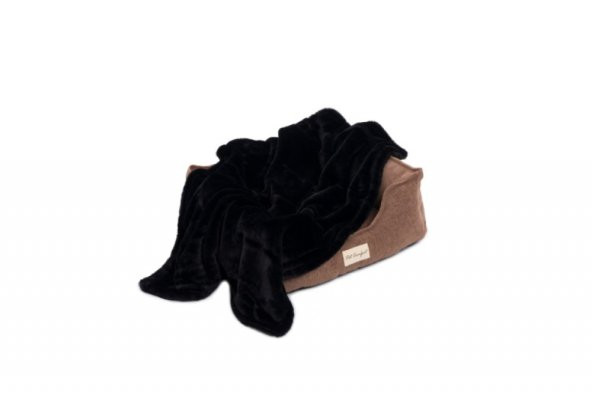 Pet Comfort Lodix  Siyah Köpek Battaniyesi L 150x100cm - Resim 2