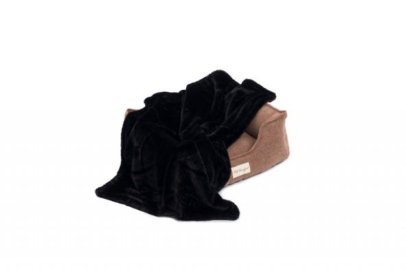 Pet Comfort Lodix  Siyah Köpek Battaniyesi L 150x100cm - Resim 3