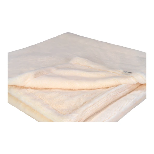 Pet Comfort Lodix  Ekru Köpek Battaniyesi M 100x70cm - Resim 3