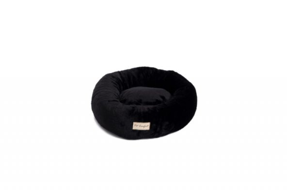Pet Comfort Hotel  Siyah Kedi ve Köpek Yatağı S 50cm