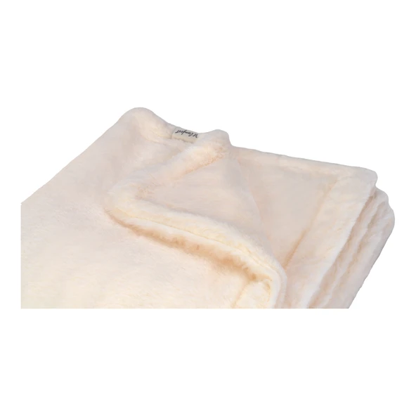 Pet Comfort Lodix  Ekru Kedi ve Köpek Battaniyesi S 70x50cm - Resim 3