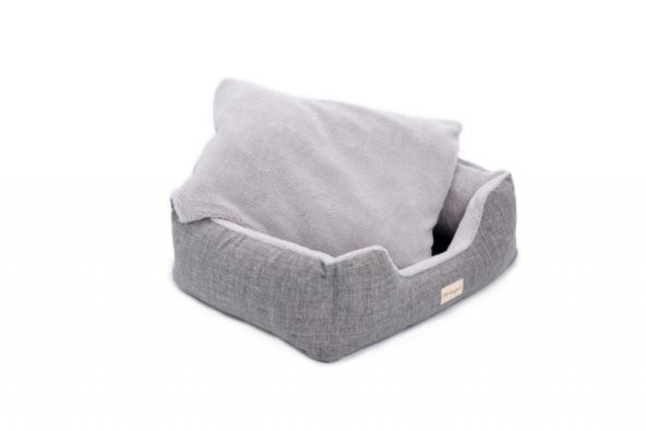 Pet Comfort Echo  Gri-Gri Köpek Yatağı M 80x65cm - Resim 3