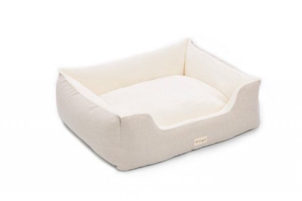 Pet Comfort Echo  Ekru-Ekru Köpek Yatağı L 105x85cm - Resim 2