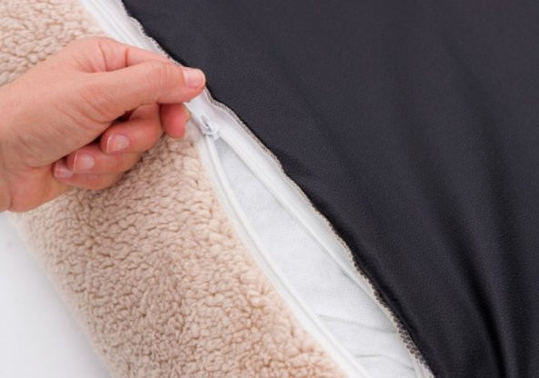 Pet Comfort Echo  Kahve-Bej Köpek Yatağı L 105x85cm - 6