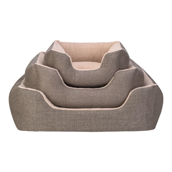 Pet Comfort Echo  Kahve-Bej Köpek Yatağı L 105x85cm - Resim 4