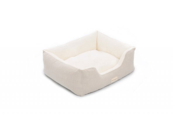 Pet Comfort Echo  Ekru-Ekru Köpek Yatağı M 80x65cm - Resim 2