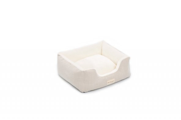 Pet Comfort Echo  Ekru-Ekru Kedi ve Köpek Yatağı S 60x50cm - Resim 2