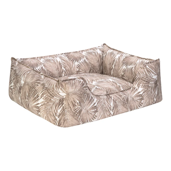 Pet Comfort Alpha  Açık Kahverengi-Beyaz Köpek Yatağı M 80x65cm - Resim 2