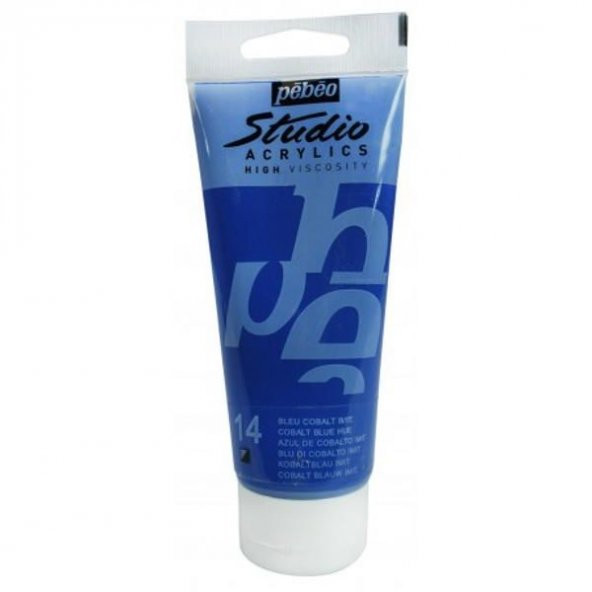 Pebeo Studio Akrilik Boya 100 ml. 14 Cobalt Blue Hue
