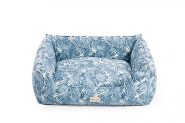 Pet Comfort Alpha  Mavi-Beyaz Köpek Yatağı L 105x85cm - Resim 8