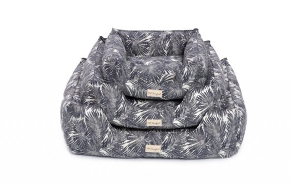 Pet Comfort Alpha  Siyah-Beyaz Köpek Yatağı M 80x65cm - Resim 7