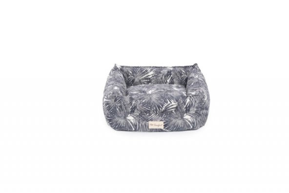Pet Comfort Alpha  Siyah-Beyaz Kedi ve Köpek Yatağı S 60x50cm