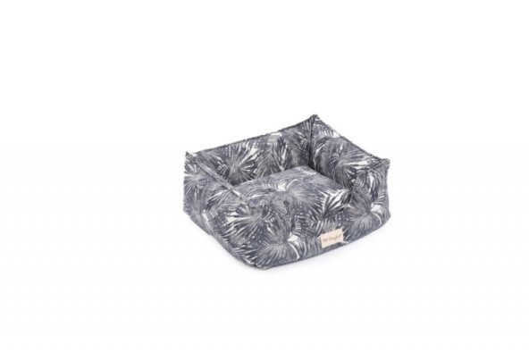 Pet Comfort Alpha  Siyah-Beyaz Kedi ve Köpek Yatağı S 60x50cm - Resim 2