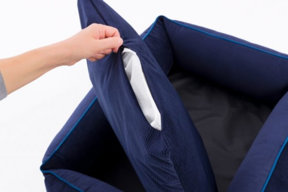 Pet Comfort Golf  Lacivert Köpek Yatağı L 105x85cm - Resim 4