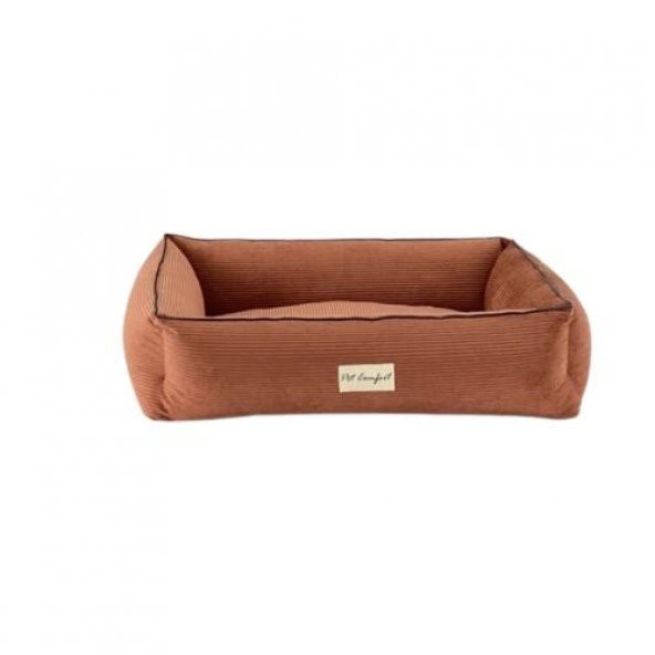 Pet Comfort Golf  Tarçın Kedi ve Köpek Yatağı S 75x60cm - Resim 8