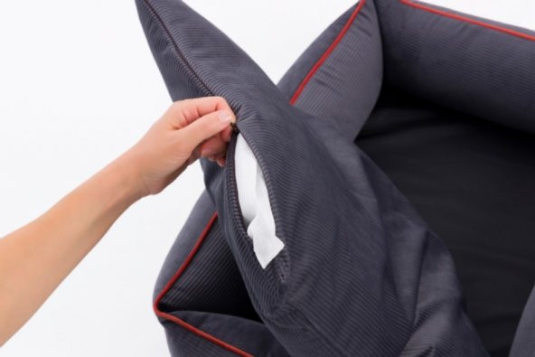 Pet Comfort Golf  Gri Köpek Yatağı L 105x85cm - Resim 4