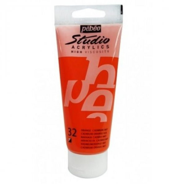 Pebeo Studio Akrilik Boya 100 ml. 32 Cadmium Orange Hue ürün görseli