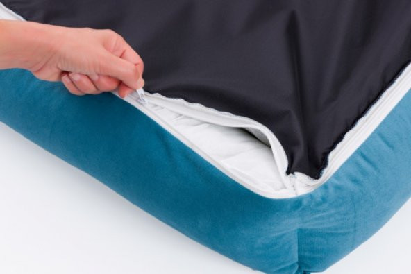 Pet Comfort Delta  Mavi Kedi ve Köpek Yatağı S 75x60cm - Resim 5