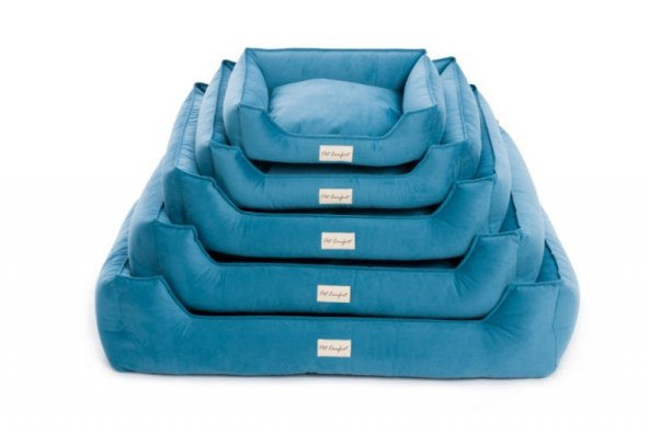 Pet Comfort Delta  Mavi Kedi ve Köpek Yatağı XS 55x45cm - 6