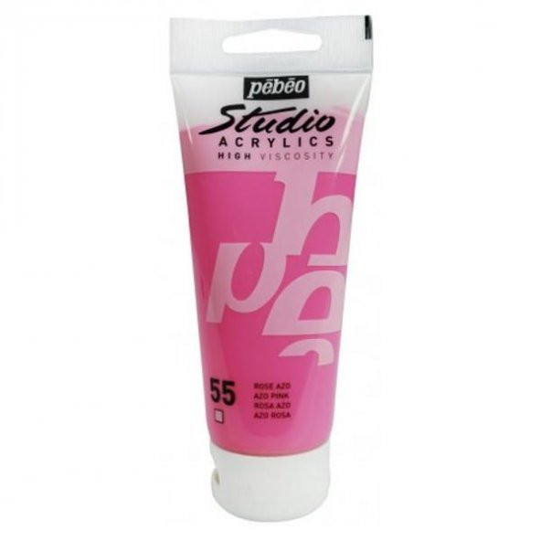 Pebeo Studio Akrilik Boya 100 ml. 55 Azo Pink
