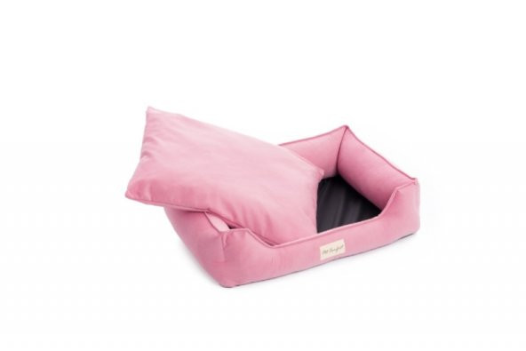 Pet Comfort Delta  Pembe Kedi ve Köpek Yatağı XS 55x45cm - Resim 2