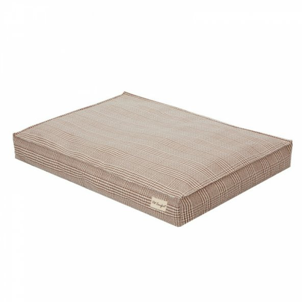 Pet Comfort Lima  Bej Kareli Köpek Yatağı L 110x75cm - Resim 4