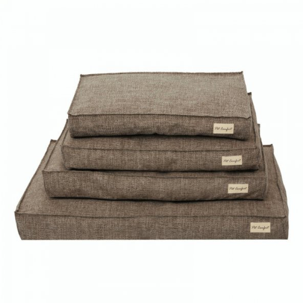 Pet Comfort Lima Açık Kahverengi Köpek Yatağı M 90X60cm - Resim 9