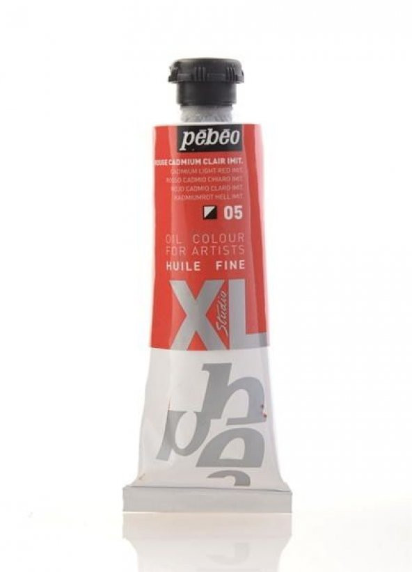 Pebeo Huile Fine XL Yağlı Boya 37 ml. 05 Cadmium Light Red Imit.