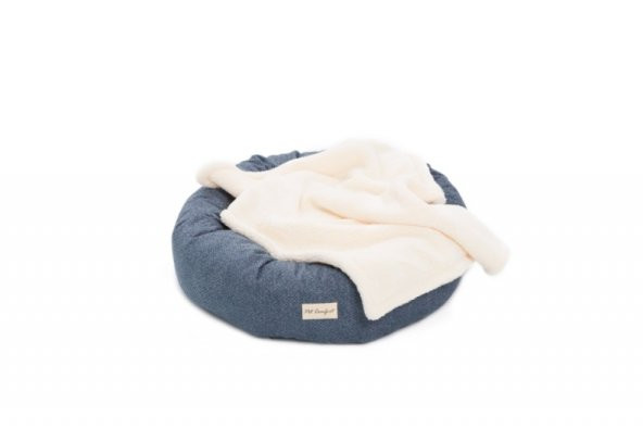 Pet Comfort Lodix  Ekru Köpek Battaniyesi L 150x100cm - Resim 4