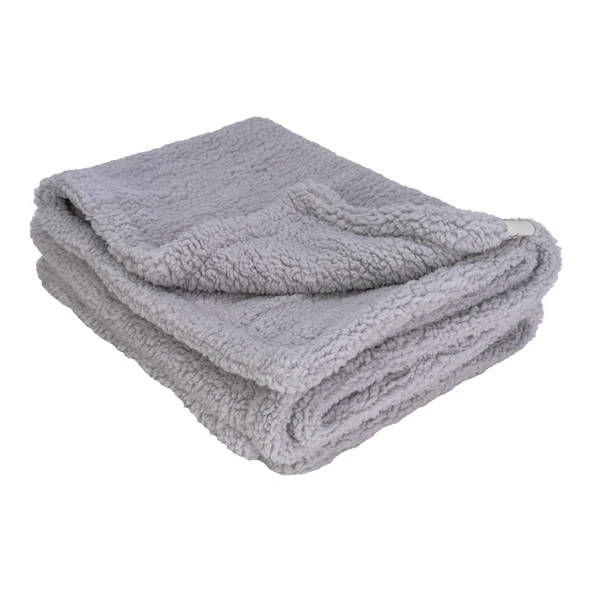 Pet Comfort Lodix  Gri Köpek Battaniyesi L 150x100cm - Resim 3