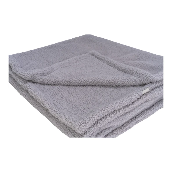 Pet Comfort Lodix  Gri Köpek Battaniyesi L 150x100cm - Resim 2