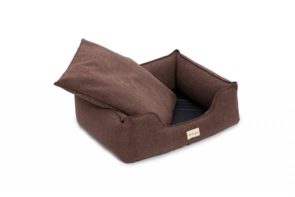 Pet Comfort Alpha  Kahverengi Köpek Yatağı M 80x65cm - Resim 3