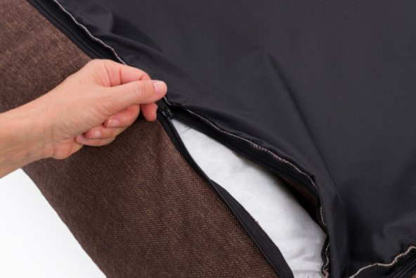 Pet Comfort Alpha  Kahverengi Köpek Yatağı M 80x65cm - Resim 4