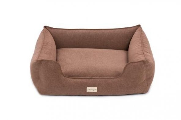 Pet Comfort Alpha  Açık Kahverengi Köpek Yatağı L 105x85cm - Resim 7