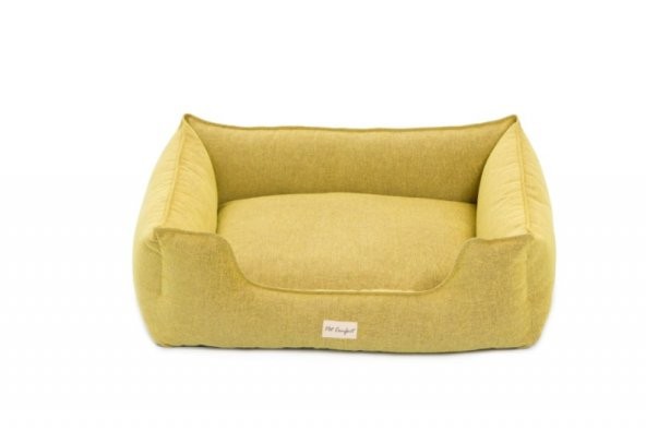 Pet Comfort Alpha  Sarı Köpek Yatağı L 105x85cm - 3