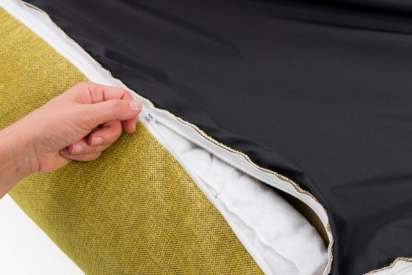 Pet Comfort Alpha  Sarı Köpek Yatağı M 80x65cm - Resim 6