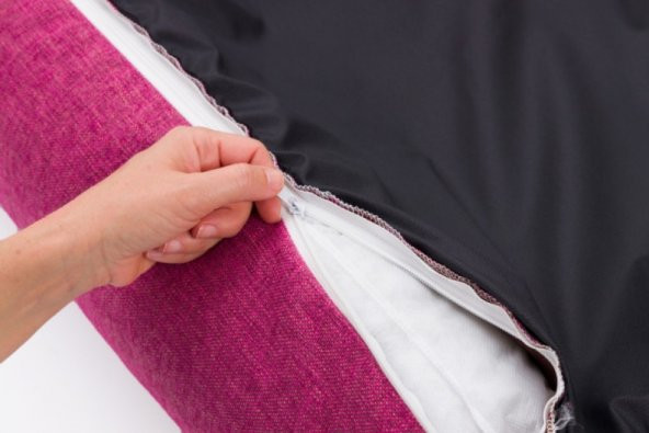 Pet Comfort Alpha  Fuşya Köpek Yatağı M 80x65cm - Resim 6