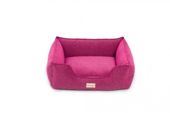 Pet Comfort Alpha  Fuşya Köpek Yatağı M 80x65cm - Resim 8