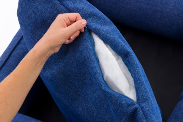 Pet Comfort Alpha  Mavi Köpek Yatağı M 80x65cm - Resim 4