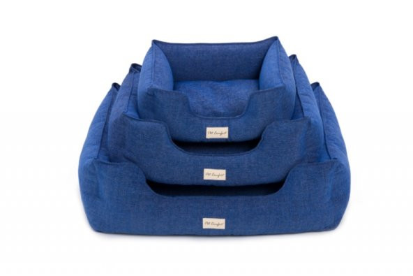 Pet Comfort Alpha  Mavi Köpek Yatağı M 80x65cm - Resim 7