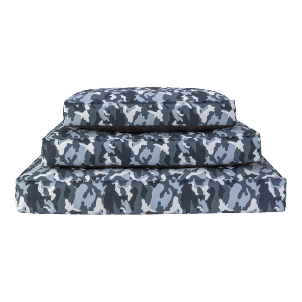 Pet Comfort Lima  Mavi Kamuflaj Köpek Yatağı M 90x60cm - Resim 4