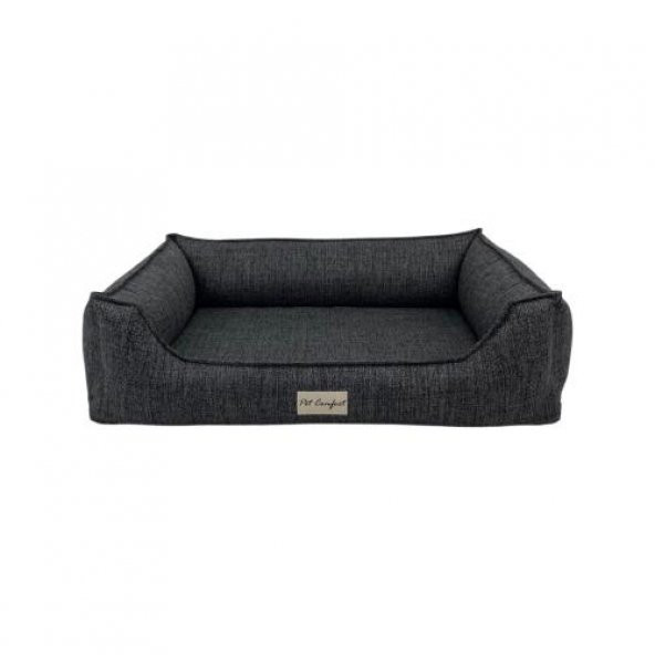 Pet Comfort Delta  Koyu Gri Ortopedik Köpek Yatağı L 90x70cm - 2