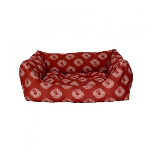 Pet Comfort Uniform Kiss Tarçın-Bej Köpek Yatağı M 70x60cm - Resim 2